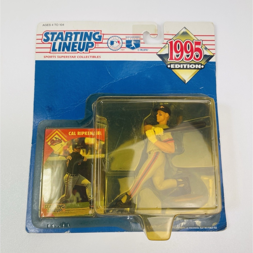 MLB Starting Lineup Cal Ripken Jr. Action Figure Baltimore Orioles 1995 Baseball